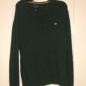 Green Aeropostale Crew Neck Sweater